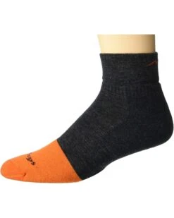 Darn Tough Vermont 1/4 Steely Midweight with Cushion w/ Full Cush Toe Box | Socks